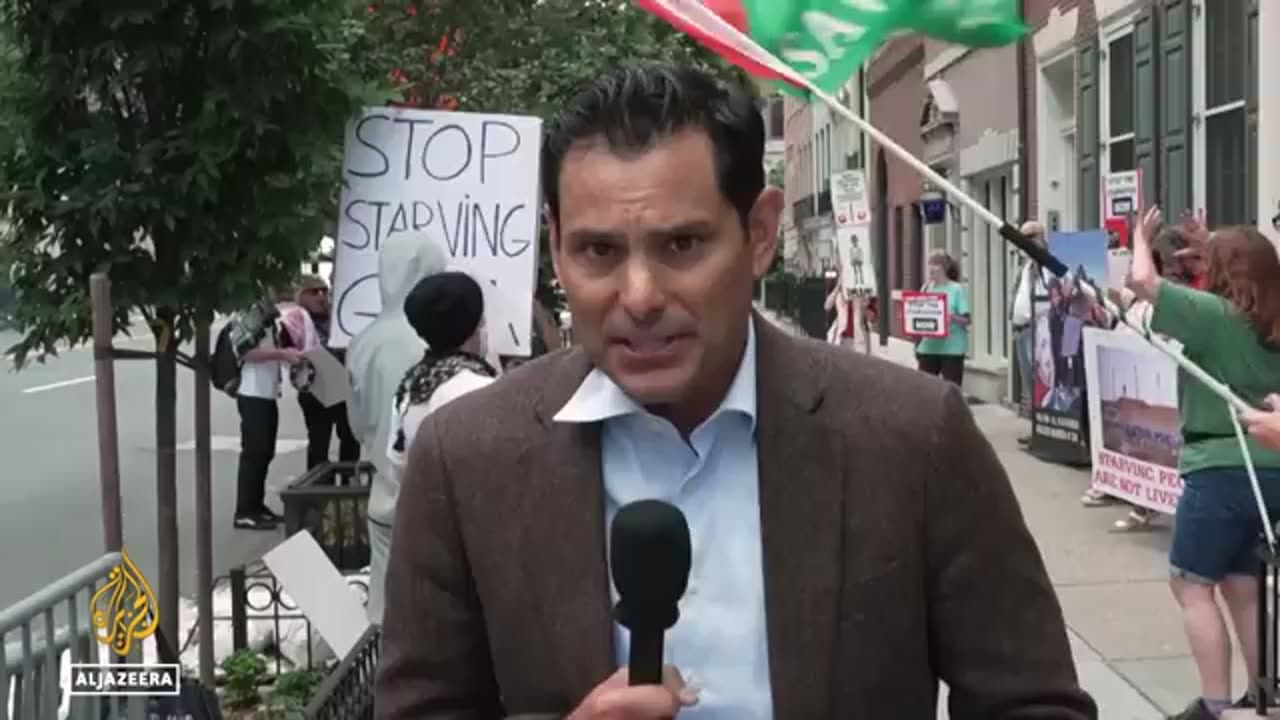 New York protesters urge UN, Guterres take decisive action against Israeli atrocities on Gaza