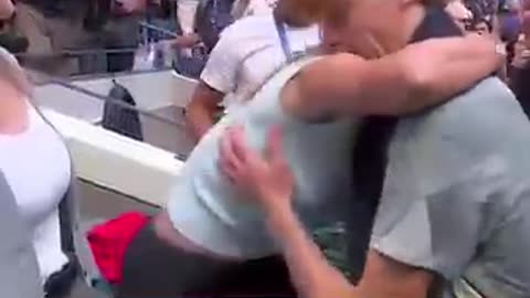 Breaking: Jannik Sinner celebrated with Anna Kalinskaya after winning the US Ope