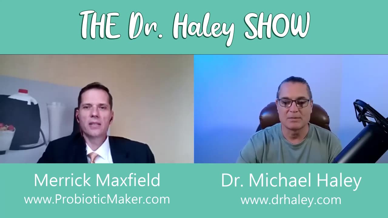 The Fastest Way To Make Yogurt with Merrick and "The Probiotic Maker" on The Dr. Haley Show #podcast