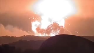 Insane Footage of American B2 Bomber Strike on Iranian Nuclear Enrichment Facility