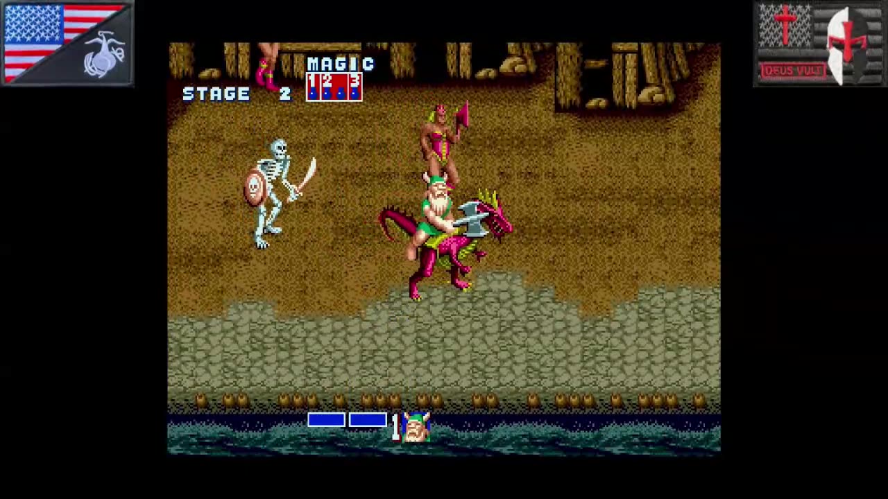 6-PAK: Golden Axe (Sega Genesis - 1995) [NA Version]
