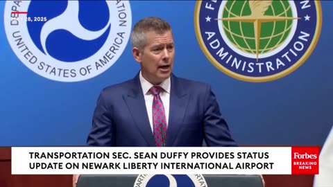 Sec. Sean Duffy Provides Newark Liberty Airport's Status Update Amidst Ongoing Disruptions