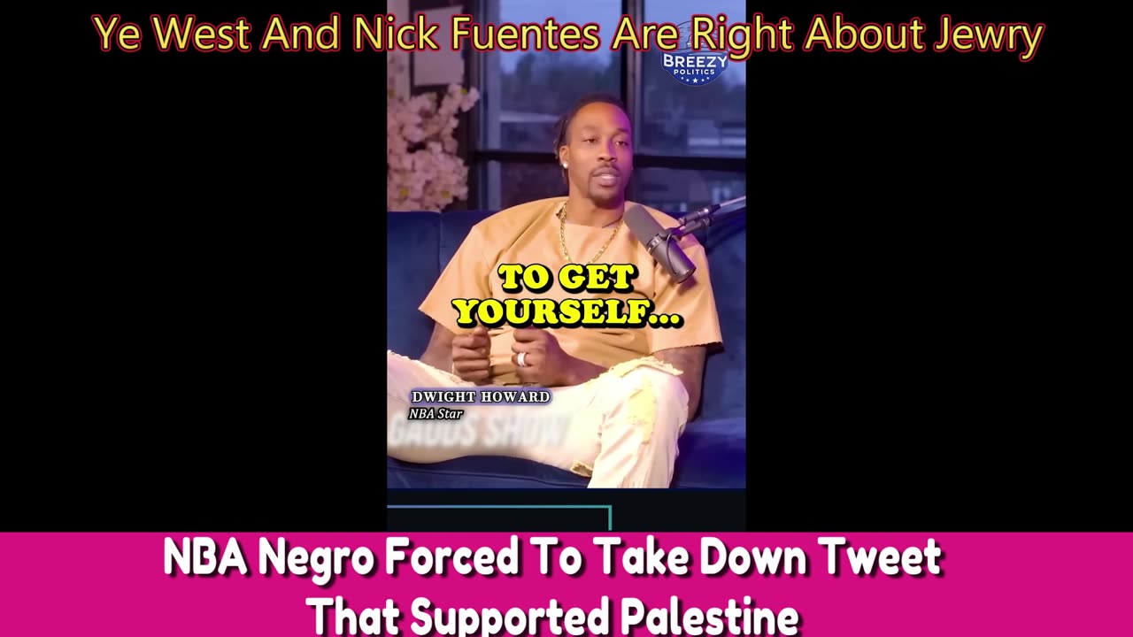 NBA Negro forced to take down tweet that supported Palestine