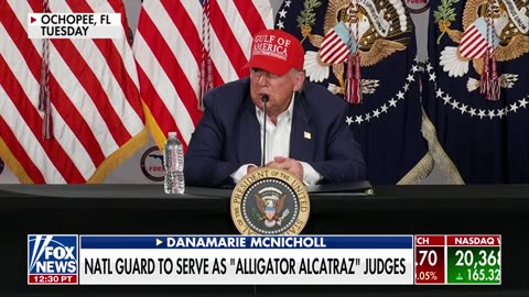 Trump greenlights using National Guard as 'Alligator Alcatraz' judges