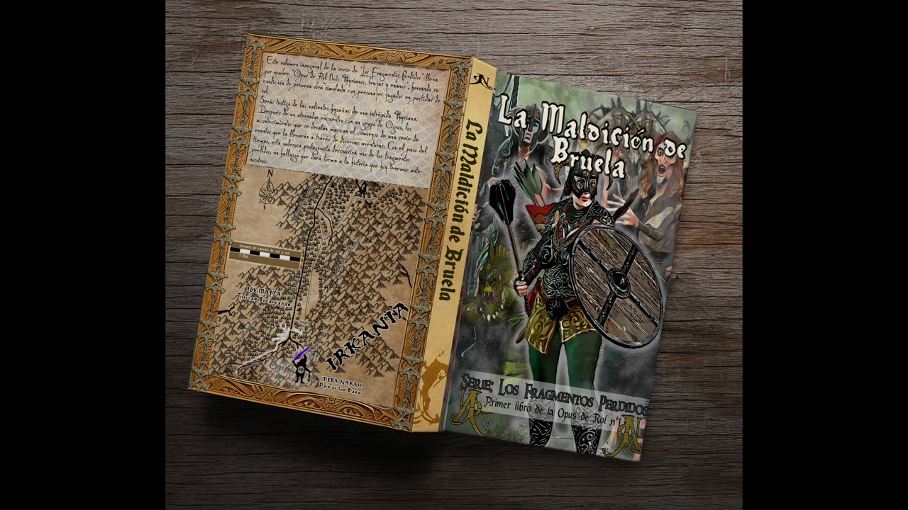 1 Audiolibro Completo: LA MALDICIÓN DE BRUELA | Fantasía Épica, Magia y Monstruos (Voz Humana)