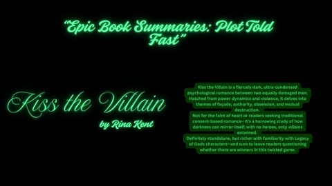 Kiss the Villain by Rina Kent