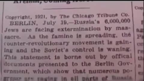 How did all these newspaper know the exact figure of 6 million in 1915