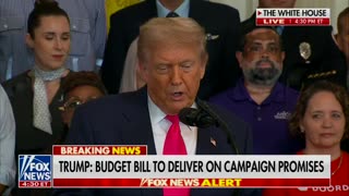 President Donald Trump announces that the US has already collected $88 billion in tariffs, much more than expected.