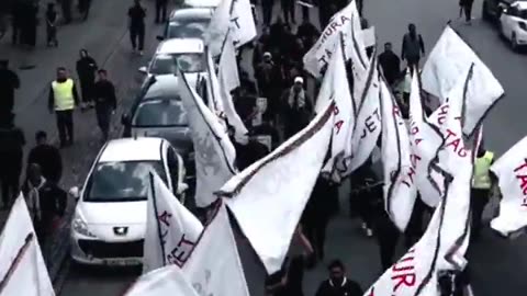 This is Malmo, Sweden. Islam is eating away at Europe inch by inch, day by day,
