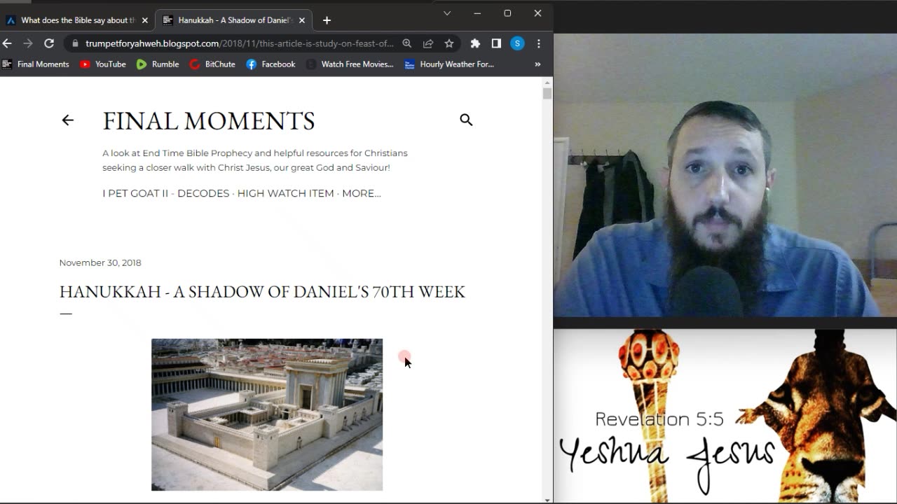 The Red Heifer Sacrifice, The Third Temple, and A New Antiochus - Daniel's 70th Week (2022 Video)