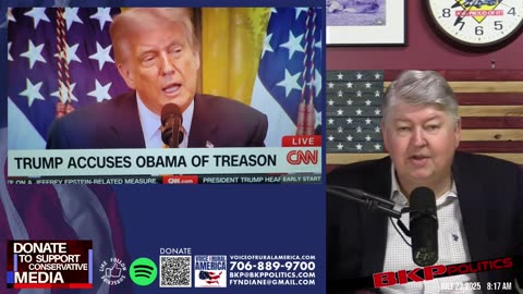 Trump Accuses Obama Of Treason