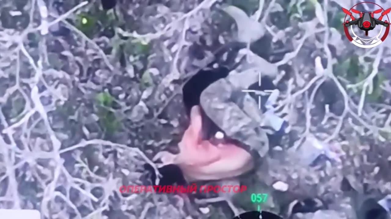 Asian mercenary in the Kupyansk direction