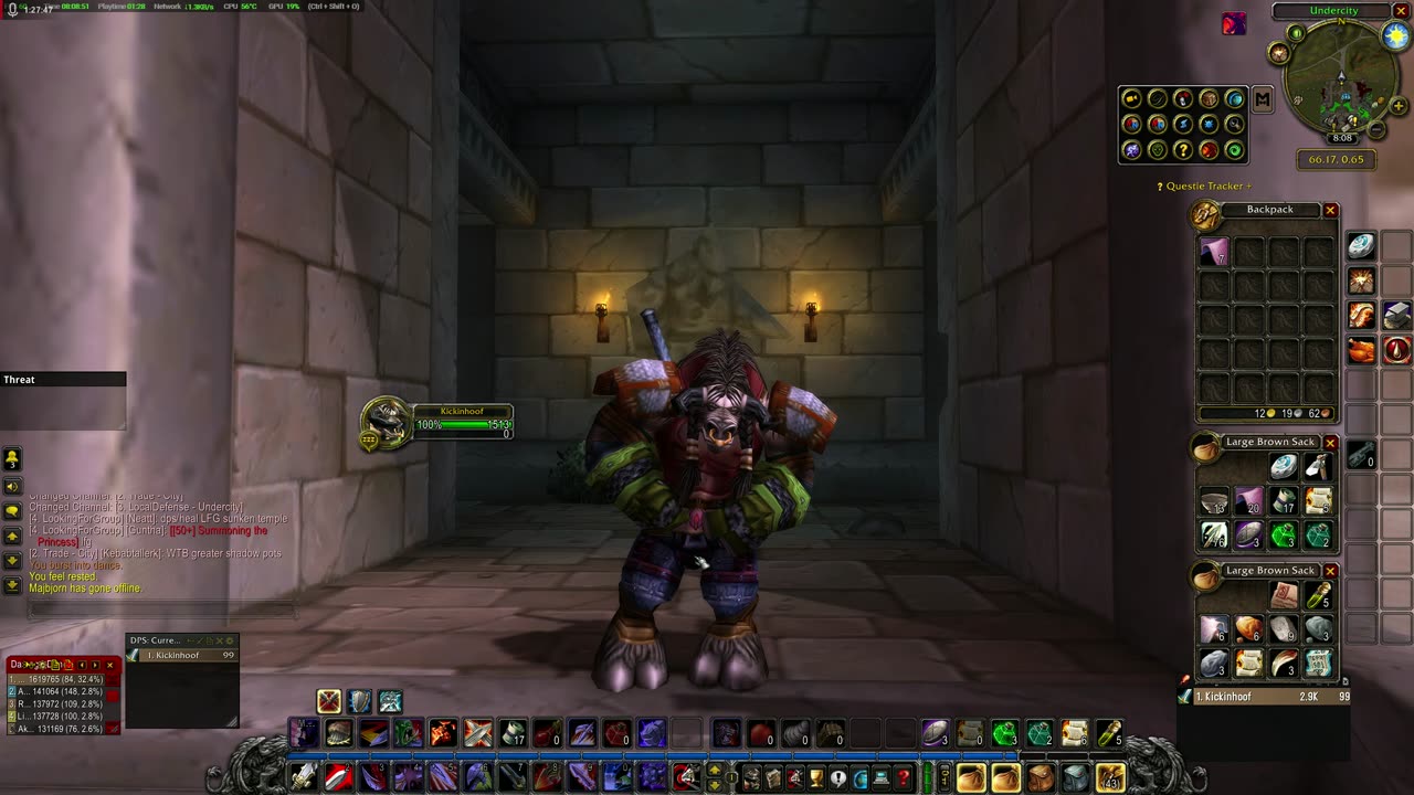 WoW Classic Warrior Docuseries Part 40: Scarlet Armory and Flight Point gathering.