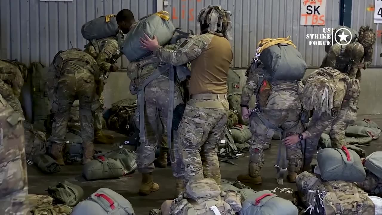 High TENSION! 14.000 Elite Heavily Armed US Paratroopers Were Deployed Directly to The Middle East