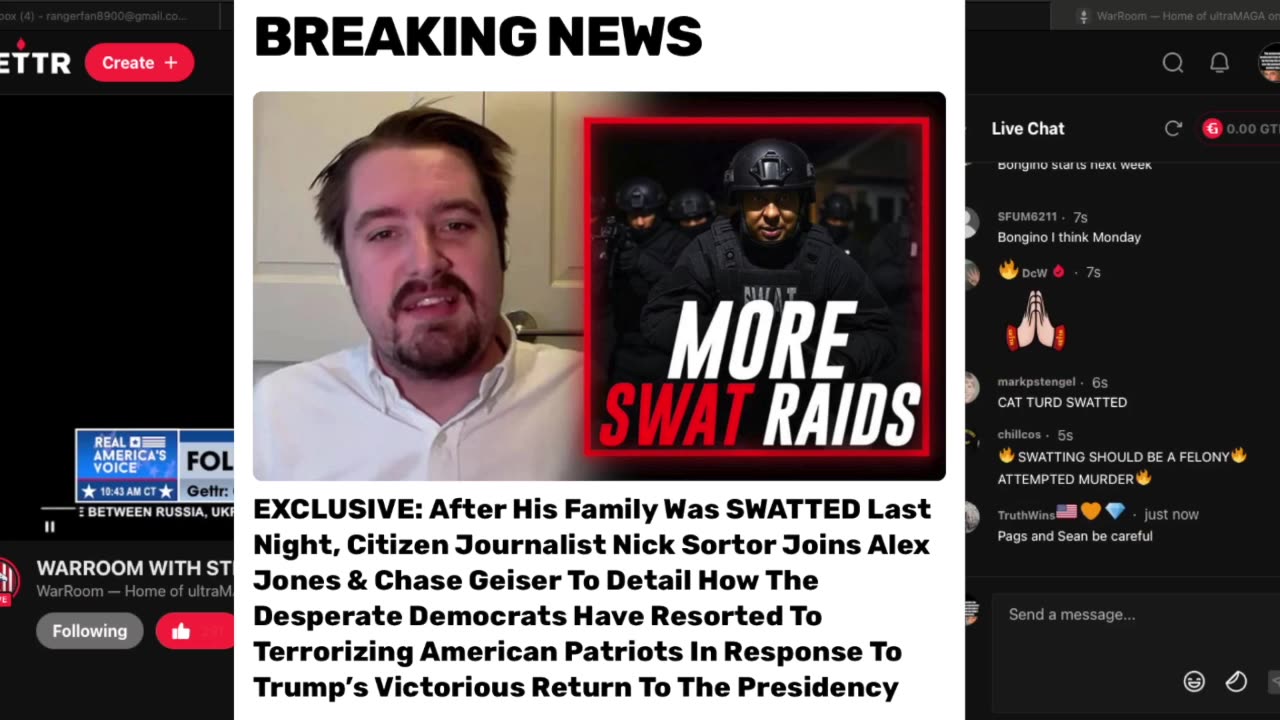 Swats Everywhere Bannon Warroom covers several more swats