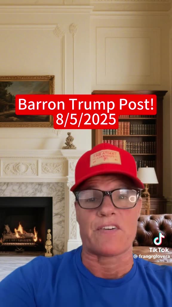 Breaking ⛔️Barron Trump Post! 8/5/2025