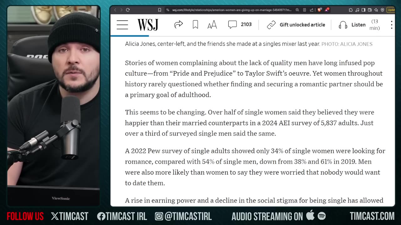 American Women GIVE UP On Marriage, Claim MEN ARE GOOD ENOUGH, Dudes Dont Want To Marry Girls Bosses