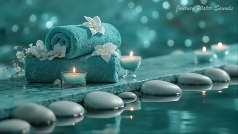 🌿 Relaxing Piano & Water Sounds Live — Calming Sleep Music for Meditation & Stress Relief