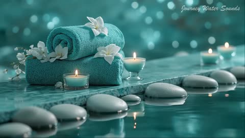 🌿 Relaxing Piano & Water Sounds Live — Calming Sleep Music for Meditation & Stress Relief