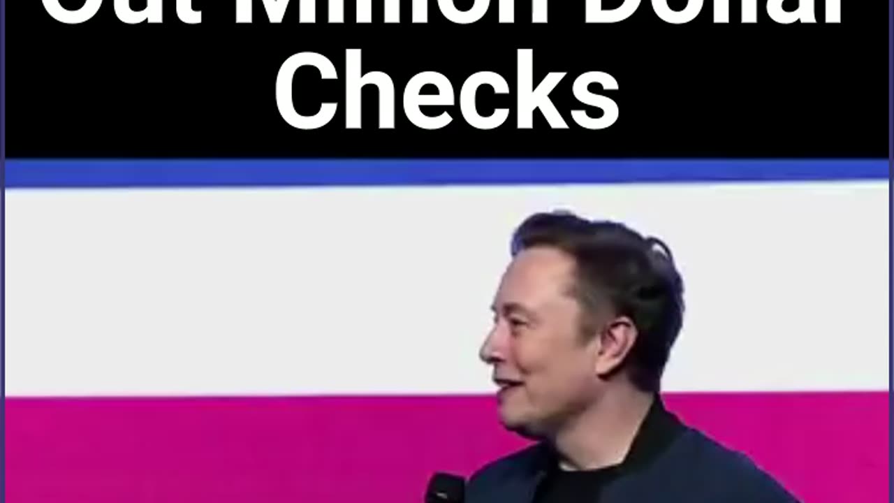 Elon Musk Hands Out Million Dollar Checks