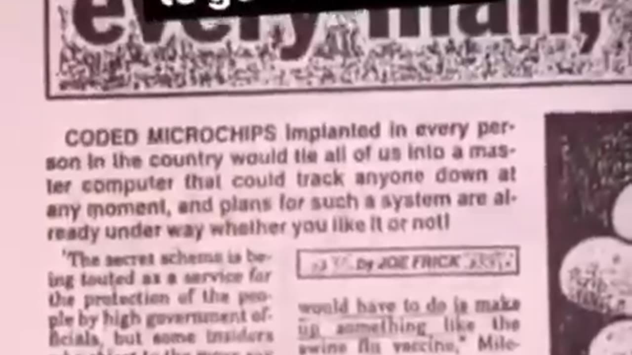 1991: THEY TOLD US THEIR PLANS