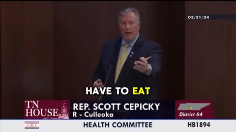 😳 SHOCKING CORRUPTION EXPOSED: TN Rep. Scott Cepicky Pushes HB1894 to Secretly Put Vaccines in Lettuce & Tomatoes