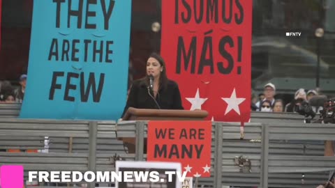 ‘You lied about Palestine’ shouted at AOC