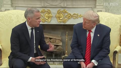 MARK CARNEY, primer ministro de Canadá, visita a DONALD TRUMP