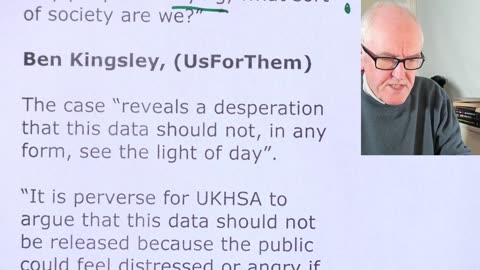 Government data refusal