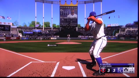 MLB The Show: Kansas City Royals vs Minnesota Twins (S24 G1)