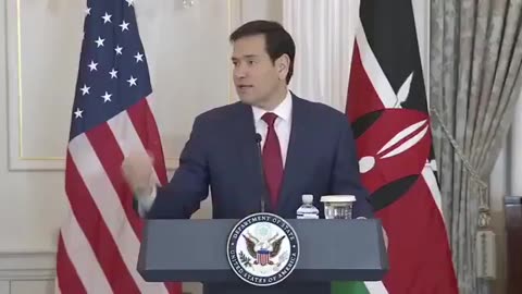 Sec. Marco Rubio announces that NGOs are being *CUT OFF* and all foreign aid