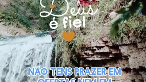 Esperei com paciência