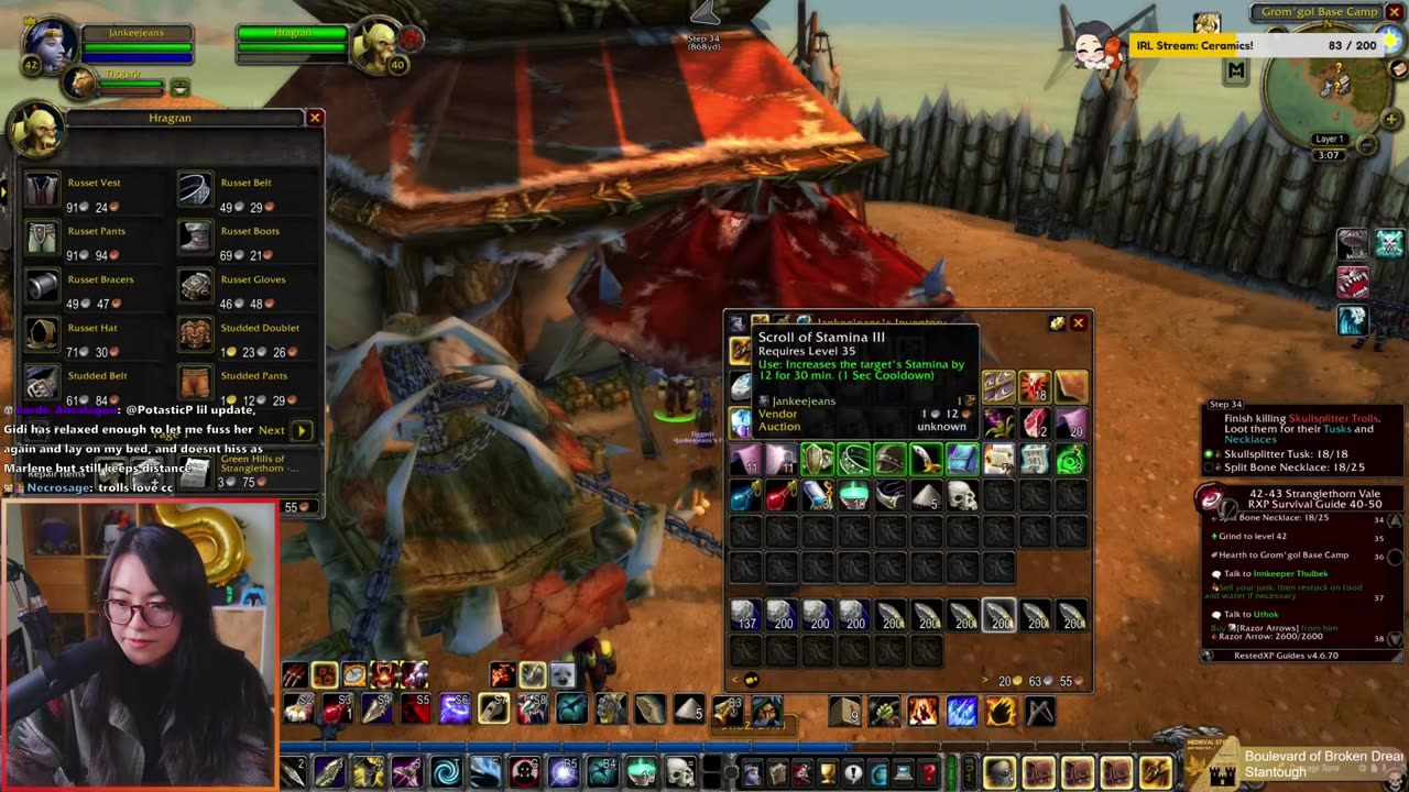 [5/02/25] Cozy Up Friday WoW Hardcore Leveling Hours~ 🥰