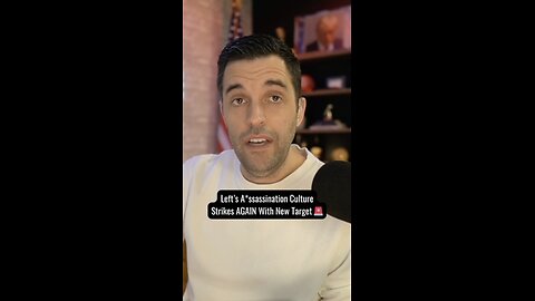 Left's A*ssassination Culture Strikes AGAIN With New Target 🚨