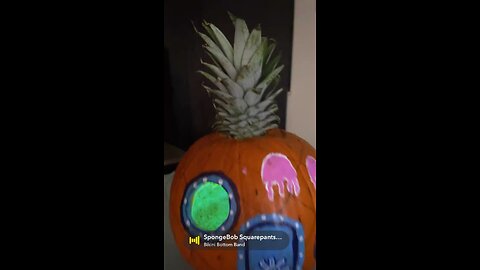 SpongeBob Pumpkin House