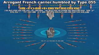France's Charles de Gaulle humbled by China's Type 055 'Carrier Killer'