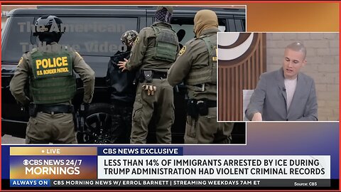 Woke CBS Goes Berserk as Trump Massively Expands Deportation Efforts