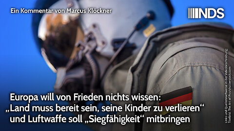 Europa will von Frieden nichts wissen | Marcus Klöckner | NDS-Podcast