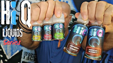 HIQ LIQUIDS SERIES | Ελληνική Παρουσίαση | Greek Review