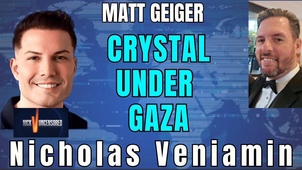 Matt Geiger and Nicholas Veniamin Explore the Crystal Beneath Gaza