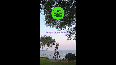 People Don't Realize...