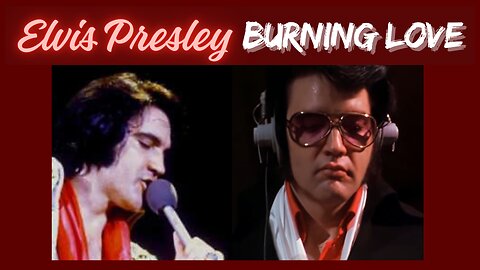 Elvis Presley 'Burning Love' Rehearsal To Live 1972.