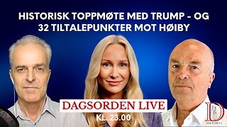 Historisk toppmøte med Trump - og 32 tiltalepunkter mot Høiby | Dagsorden 15. august 2025