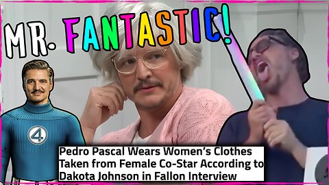Pedro Pascal STEALS Female Co-Star Clothes and Wears Them in Public