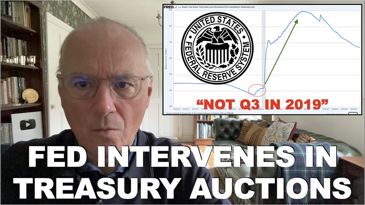 Fed Monetising Treasury Debt as It Starts "Not QE" Operations.
