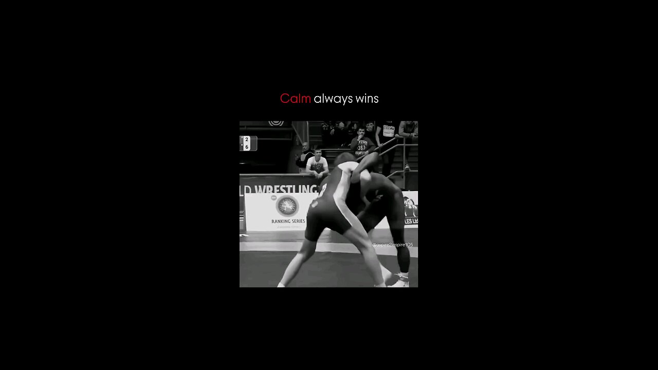 Calm always wins