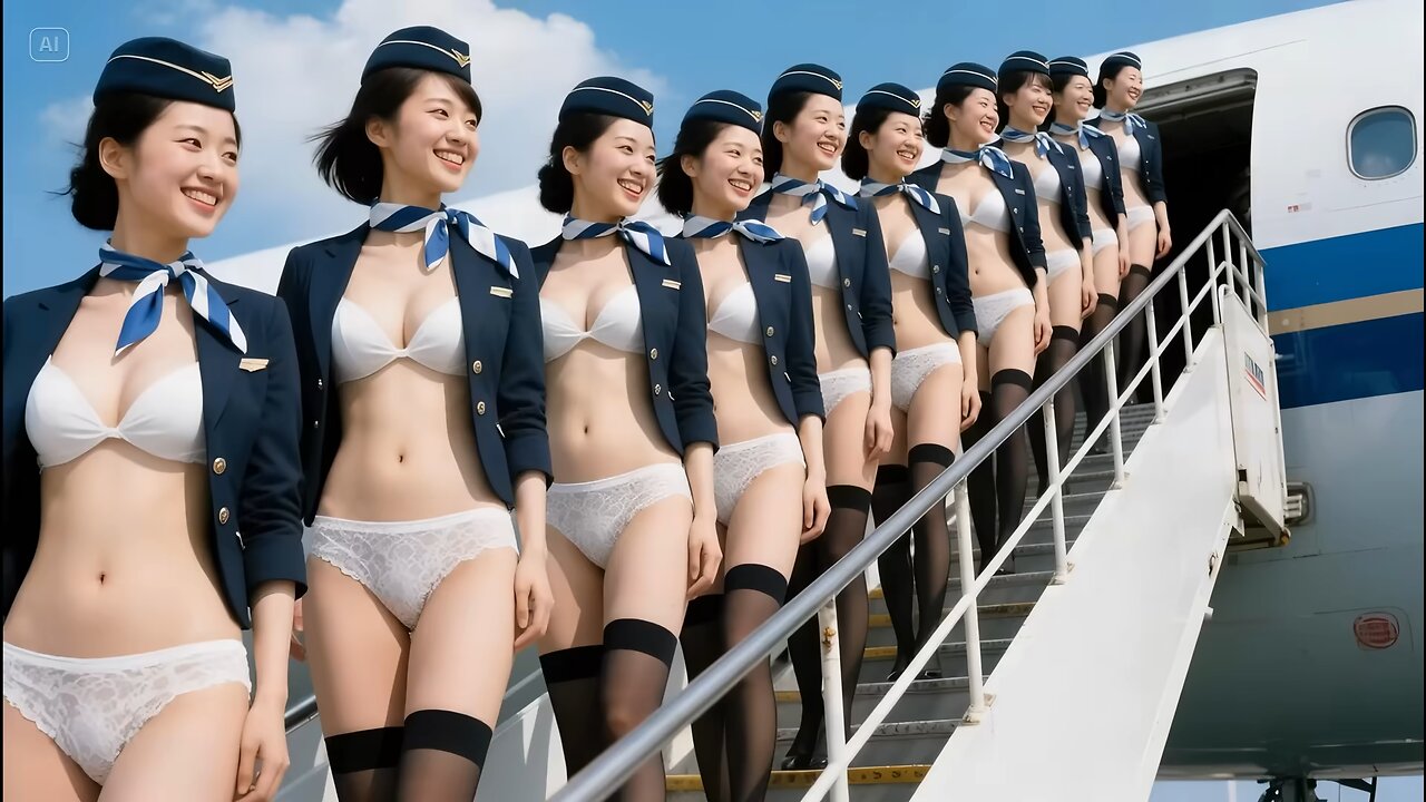 Grace in the Skies: The Charm of Japanese Flight Attendants