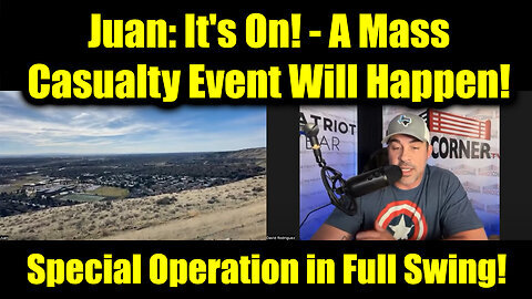 Nino Rodriguez & Juan O' Savin 'It's On' - A Mass Casualty Event Will Happen!