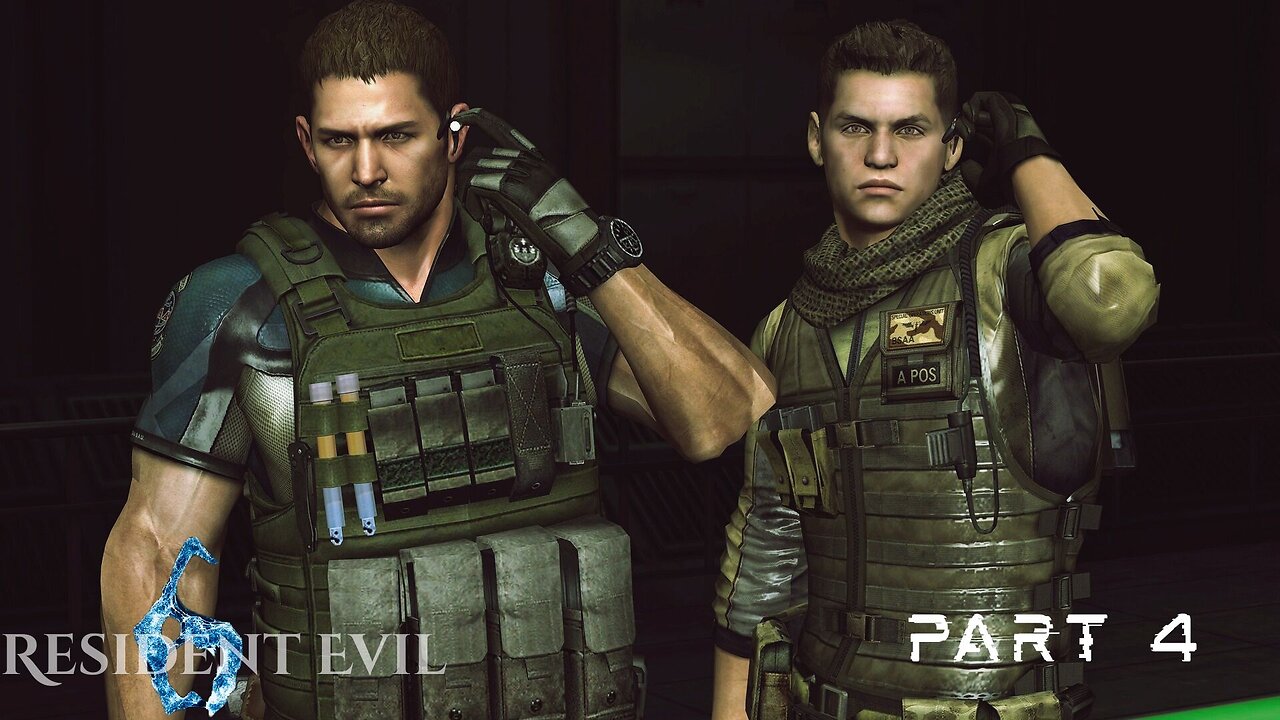 Resident Evil 6 Chris/Piers - Part 4 (No commentary)
