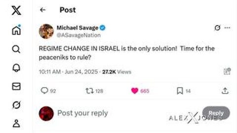 Conservative Icon Michael Savage Lays Out The Case Why Benjamin Netanyahu Needs To Go!